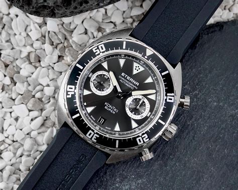 is the eterna kontiki considered a rolex watch|eterna super kontiki chronograph.